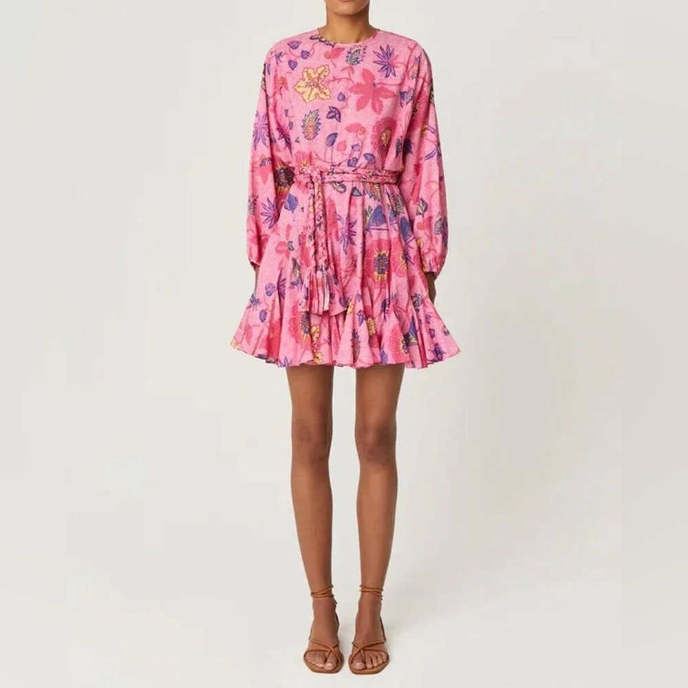 Rhode Ella belted mini dress